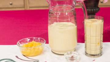 Vegan Mango Lassi by Ivan Raj and Heidi Tompkins