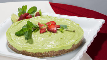 Avocado Lime Tart by Irma Murray
