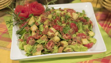 Spicy BLT Salad by The Micheff Sisters