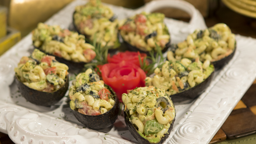 Stuffed Avocado Salad by The Micheff Sisters