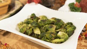 Oven Roasted Brussels Sprouts by Curtis & Paula Eakins