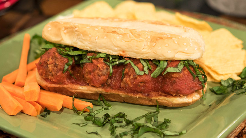 Italian Meatball Sub by the Micheff Sisters