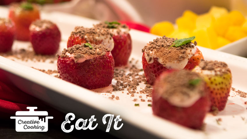 Mouth Watering Strawberry Drops by The Holmes Sisters