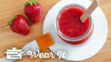 Strawberry Mask by The Holmes Sisters