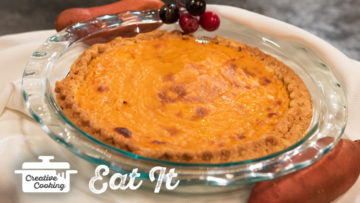 Vegan Sweet Potato Pie by The Holmes Sisters