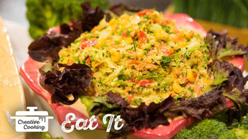 Broccoli Slaw by The Holmes Sisters