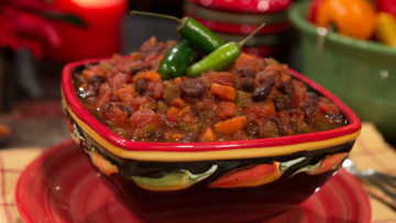 Spicy Tomato Black Bean Soup by The Micheff Sisters