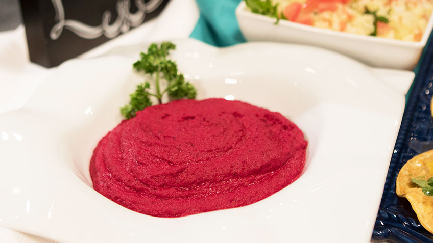 Beet Hummus by Nicole Braxton