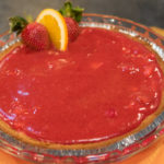Cran-Strawberry Cheesecake by Leslie Caza