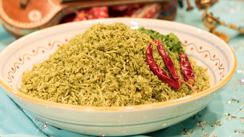 Spinach Rice by Padmaja Medidi