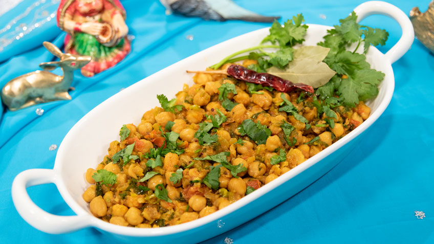 Vegan Chickpea Curry by Padmaja Medidi