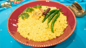 Vegan Coconut Rice by Padmaja Medidi